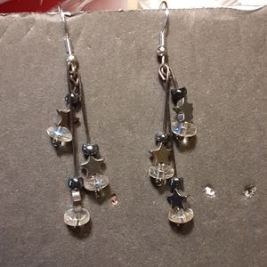 Hand beaded earrings